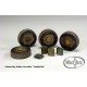 1/48 Supacat Jackal Wheels (4pcs) & Jerrycans (4pcs) for Airfix kit