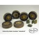 1/48 Supacat Coyote Wheels (6pcs) & Jerrycans (4pcs) for Airfix kits