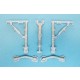 1/48 Saab 37 Viggen Landing Gear Struts for Tarangus kit (Metal)