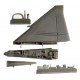 1/48 Saab JA37 Viggen Fin Fold Set for Tarangus kit