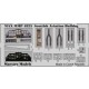 1/48 Scottish Aviation Bulldog Interior Detail Set for Tarangus kit (1 Photo-Etched Sheet)