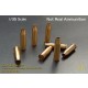 1/35 SPAAG ZSU-57-2 57mm Empty Shell Casings (8 shells)
