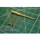 1/35 BA-10/T-26 (late) Barrels set - 7.62mm DT-29 (2pcs) & 45mm 20K (1932/34 prod) w/Horn