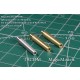 1/35 British Tanks Mark IV/V QF 6-pounder 6 Cwt Hotchkiss Gun Barrels (2pcs) 1941-30