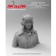 1/16 Soviet T-72 Tank Driver Bust for Trumpeter kit #00924 
