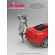 1/18 Pin Up Girl - Catwalk Lady