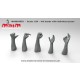 1/24 Hands - Left Side with Individual Poses