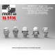 1/24 Schwabenland Army Officer Head Set (5pcs)
