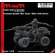 1/24 Postapocalyptic War Quad/Bike with Driver (3D printed) Resin Model Kit