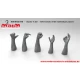 1/35 Hands - Left Side with Individual Poses