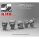 1/35 Schwabenland Army Infantry Head Set - Front 46 (5pcs)