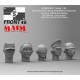 1/35 Schwabenland Army Pilot/Mecha Head Set - Front 46 (5pcs) 