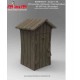 1/48 Old Wooden Shithouse (toilet)