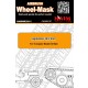 1/35 Jagdpanzer 38(t) Starr Wheel Mask for Trumpeter 05524 kit