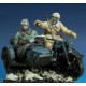 1/35 German Motorcycle Crew (2 figures)