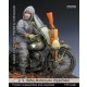 1/35 WWII US Motorcycle WLA Rider for Miniart kit (1 figure)