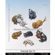 1/35 Animals Set 15 - Cats (8 cats)