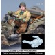 1/35 US Jeep Driver & Accessories (Basket & Canvas)