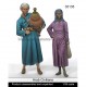 1/35 Arab Civilians - Woman & Drink Vendor (2 figures)
