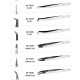 Stainless Steel Precision Anti Static Blunt Tweezers