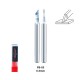 0.5mm Tungsten Steel Push Broach (Chisel) Shank Dia: 3.175mm