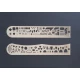 Photo-Etched Template+Scale Ruler (for 1/48&amp;1/35) | FREE Gift w/$100+ Order | Coupon Code: MW-4106-7