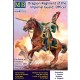1/32 Napoleonic War Dragoon Regiment of the Imperial Guard, Officer (1 figure, 1 horse)