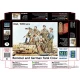 1/35 WWII DAK Rommel and German Tank Crew (6 Figures)