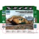 1/72 WWI 100th Anniversary - British Tank MK.I "Male" in Somme Battle Period 1916