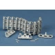 1/35 Metal Tracks for Pz.Kpfw.III, Pz.Kpfw.IV Solid Horned Type A 1943-45 (230 links, 460 pins)