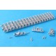 1/35 Metal Tracks for Pz.Kpfw.III/IV Solid-Horned 1943-45 Type B (230 links, 460 pins)