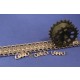 1/35 Metal Tracks for T-35 (270 links, 540 pins)