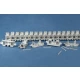1/35 Metal Tracks for Jagdpanzer 38 Hetzer Late Type (210 links, 420+ pins)