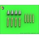 1/24 Hawker Hurricane Mk.IIC Hispano Mk.I 20mm Cannons (w/Flat Recoil Springs)(4pcs)