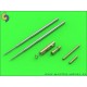 1/32 Mikoyan MiG-17A/P/F (Fresco A, B, C) - 37mm and 23mm Gun Barrels Set & Pitot Tubes
