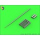 1/32 Shenyang J-6/F-6 - 23mm Gun Barrels Set & Pitot Tube