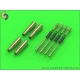 1/48 Hawker Hurricane Mk.IIC Hispano Mk.II 20mm Cannons (w/Round Recoil Springs)(4pcs)