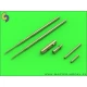 1/48 MiG-17A/P/F (Fresco A, B, C) - 37mm and 23mm Gun Barrels Set & Pitot Tubes