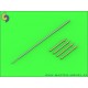 1/48 Mikoyan MiG-19PM (Farmer E) - Missile Rails Nose Parts (4pcs) & Pitot Tube