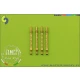 1/72 British Mk 2 Browning .303 Caliber (7.7mm) with Flash Hider (4pcs)