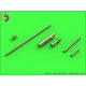 1/72 Mikoyan MiG-15 & MiG-15bis - Gun Barrels Set, Antenna Base & Pitot Tube