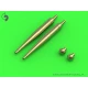 1/72 Spitfire Mk.VIII/IXc - Hispano 20mm Turned Brass Cannons in Fairings for Eduard kit