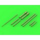 1/72 Fw 190 A6 Armament Set (MG 17, MG 151 Barrel Tips) & Pitot Tube for Eduard kits
