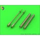 1/35 Barrels for Browning M1919 .30 Cal - Two Piece Muzzle of Conical Shape (2pcs)