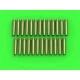 1/35 German 2cm Ammunition for Flak 30/38, KwK 30/38 Empty Shells (25pcs)