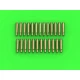 1/35 Browning .50 Caliber (12.7mm) Empty Shells (25pcs)