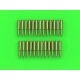 1/35 Browning .50 Caliber (12.7mm) Cartridges (25pcs)