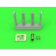 1/35 Polish 7TP Twin Turret MG wz.30 Armoured Gun Barrel & Signal Horn for IBG kits