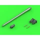 1/35 A34 Comet 77mm HV Gun Barrel & Besa MG Barrels w/Mounts for Tamiya kit