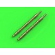 1/72 German Machine Gun MG-34 Barrels w/Drilled Cooling Jacket (2pcs)